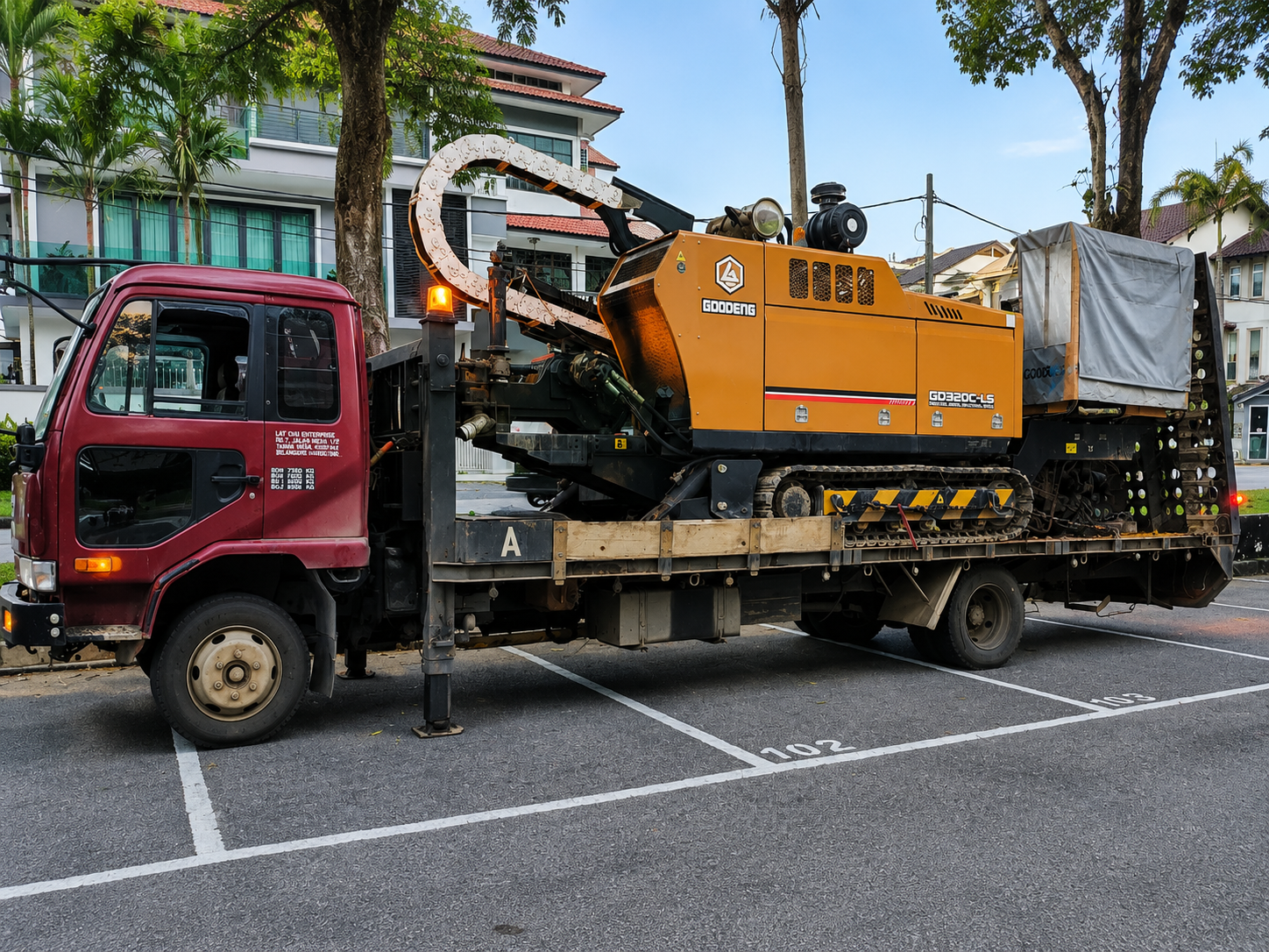 Goodeng GD320C-LS Delivery